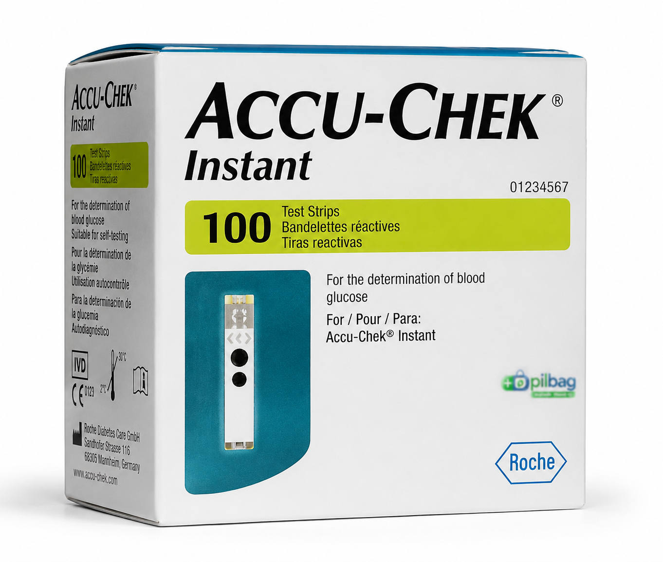 Accu-Chek Instant Test Strip ( Only Strip)